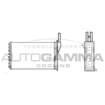 Système de chauffage AUTOGAMMA 102440