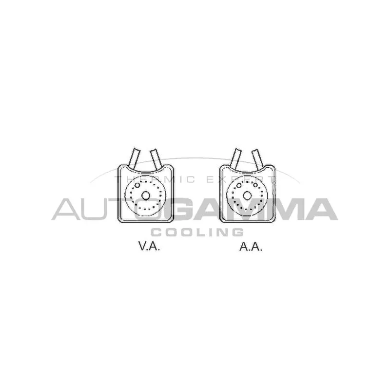 Radiateur d'huile AUTOGAMMA 102490