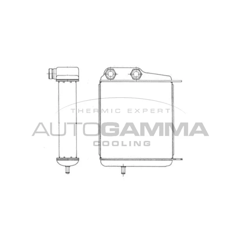 Radiateur d'huile AUTOGAMMA 102502