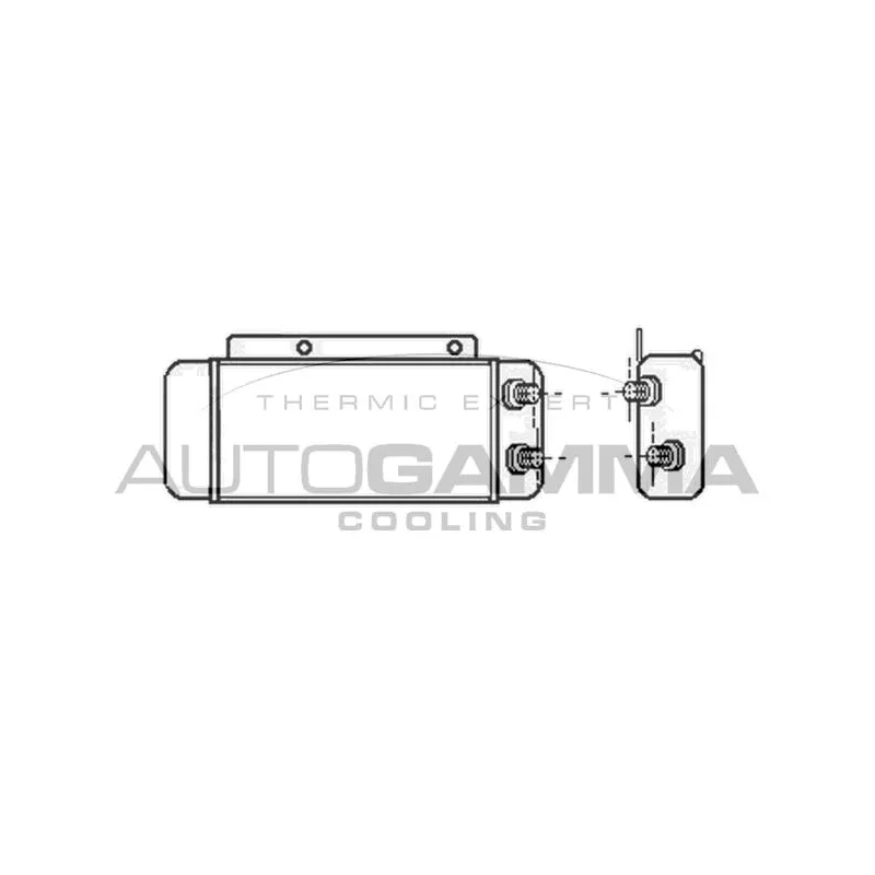 Radiateur d'huile AUTOGAMMA 102504