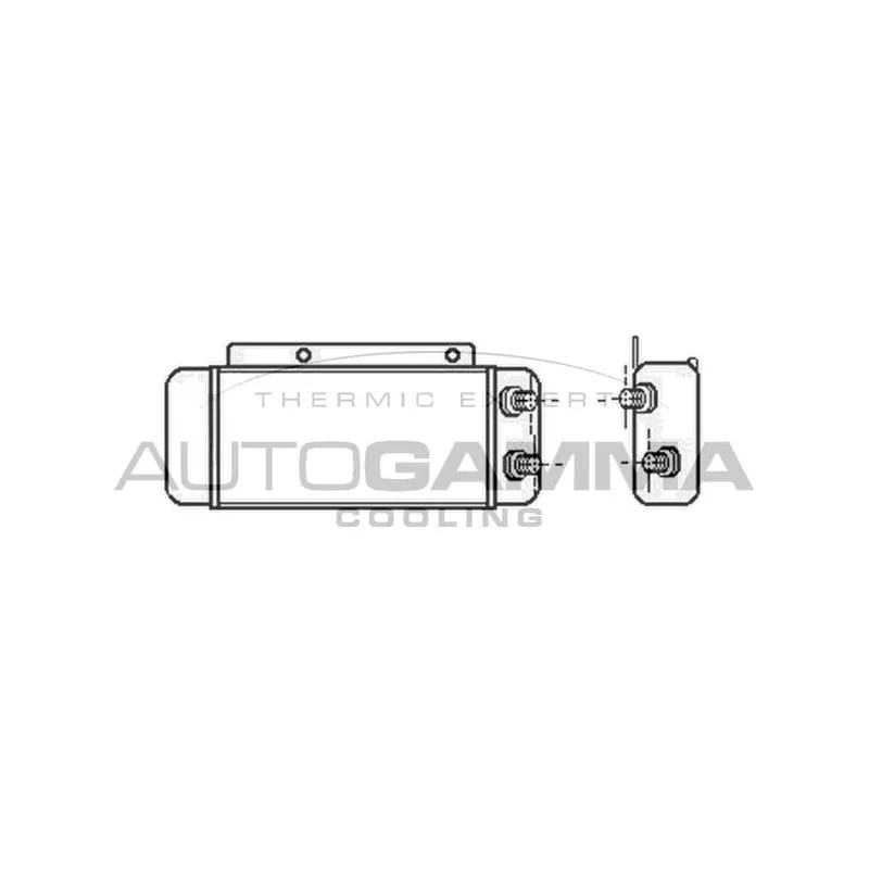 Radiateur d'huile AUTOGAMMA 102508