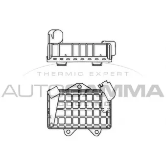 Radiateur d'huile AUTOGAMMA 102510