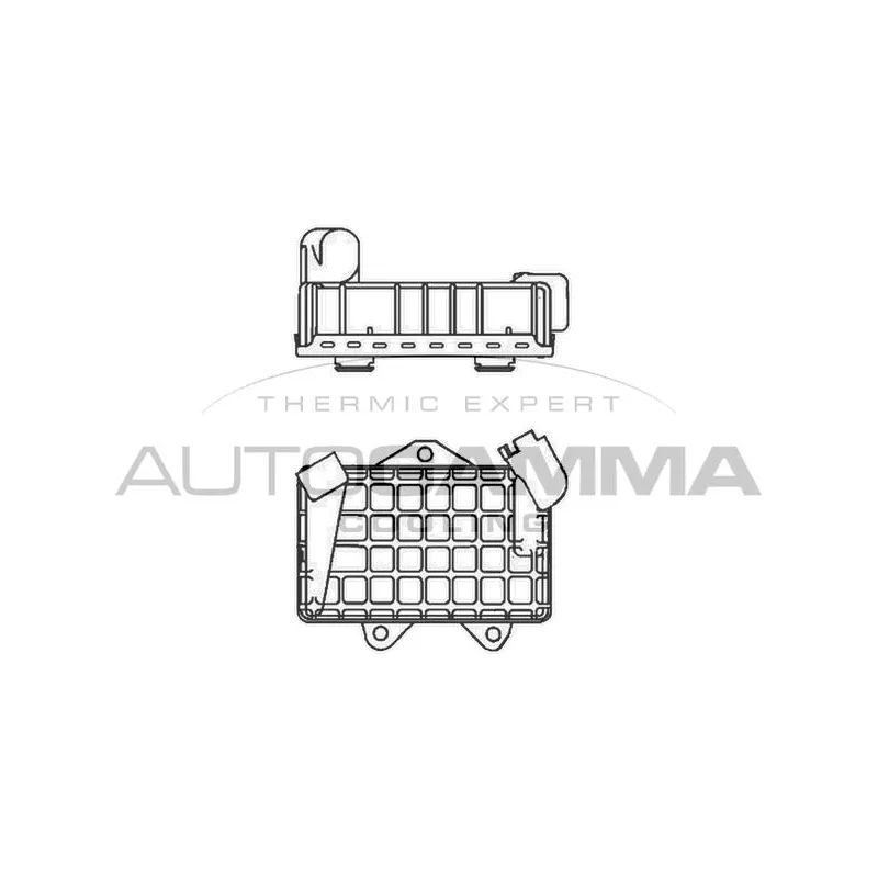 Radiateur d'huile AUTOGAMMA 102510