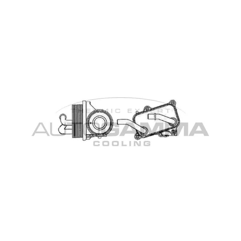 Radiateur d'huile AUTOGAMMA 102515
