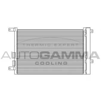 Condenseur, climatisation AUTOGAMMA 102593