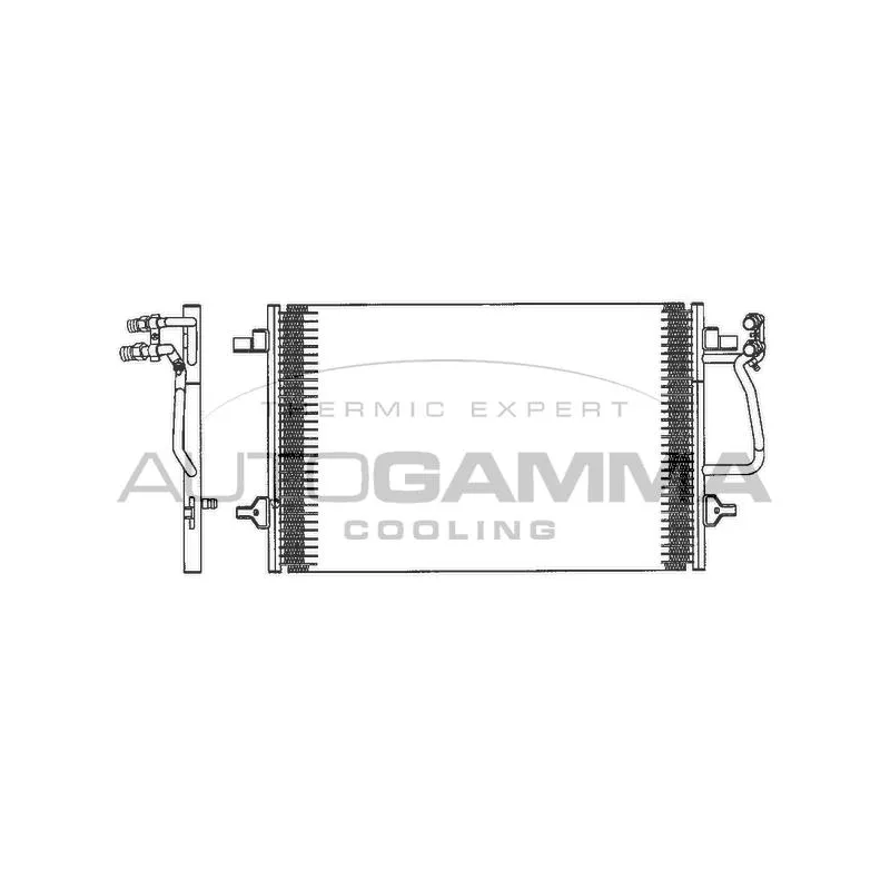 Condenseur, climatisation AUTOGAMMA 102603