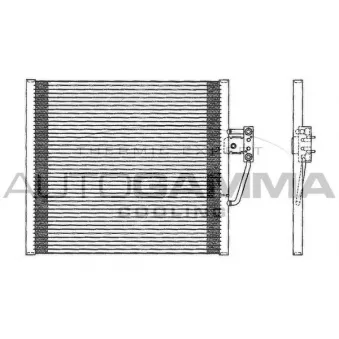 Condenseur, climatisation AUTOGAMMA 102609