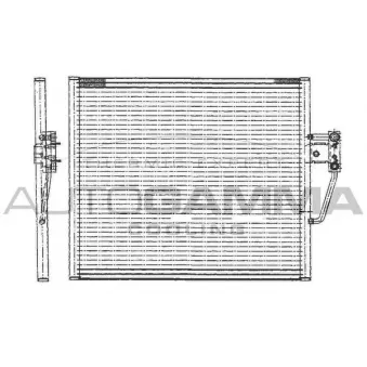 Condenseur, climatisation AUTOGAMMA 102610