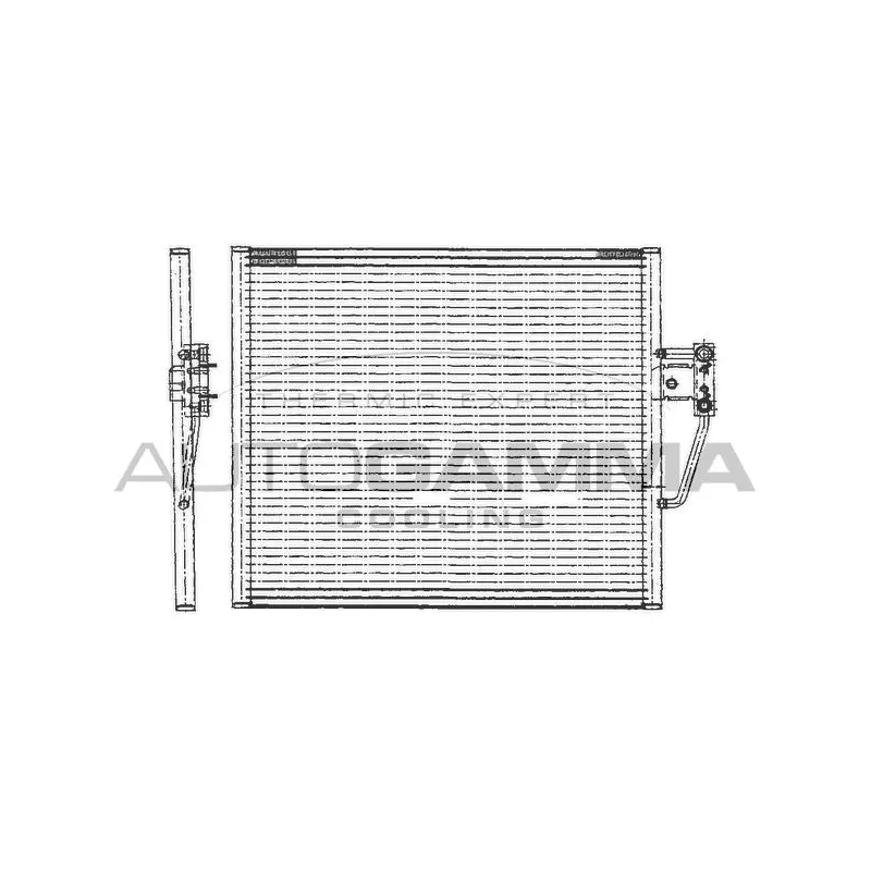 Condenseur, climatisation AUTOGAMMA 102610