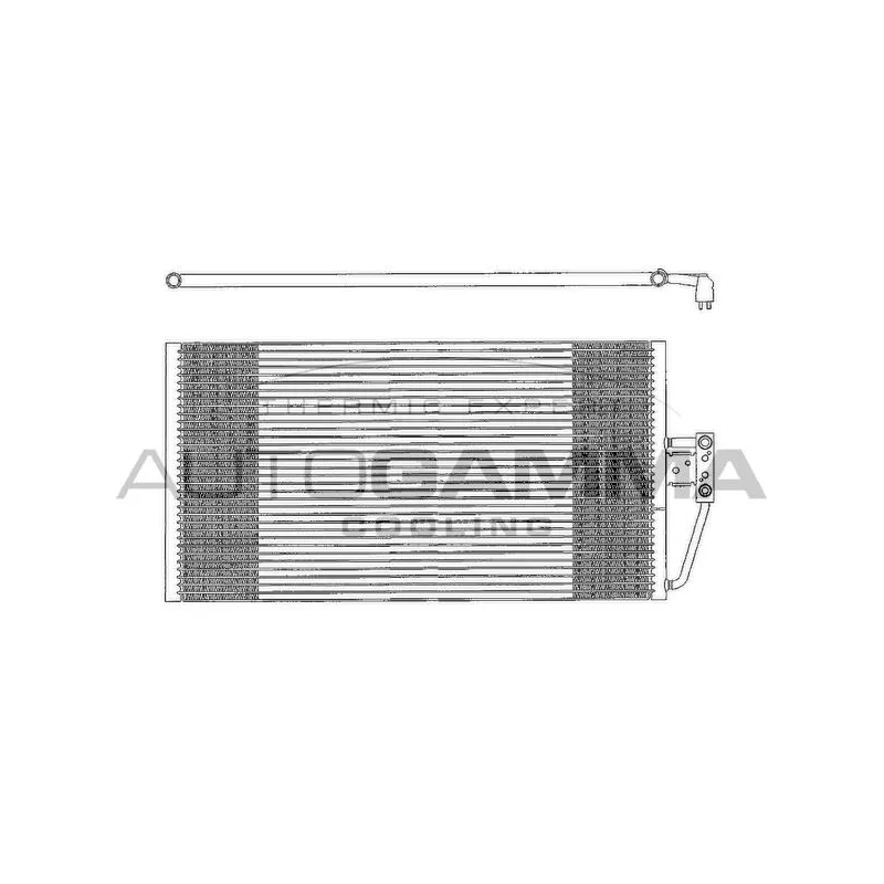 Condenseur, climatisation AUTOGAMMA 102611