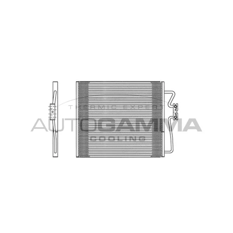 Condenseur, climatisation AUTOGAMMA 102616