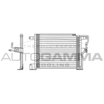 Condenseur, climatisation AUTOGAMMA 102621