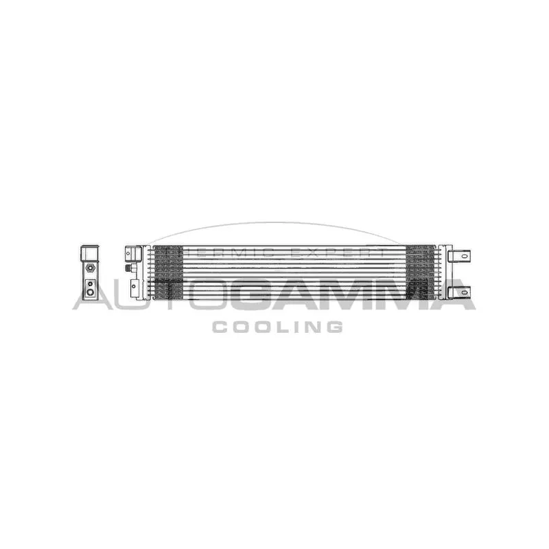 Condenseur, climatisation AUTOGAMMA 102624