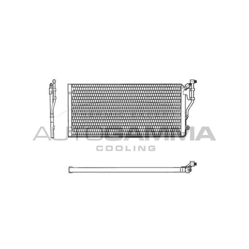 Condenseur, climatisation AUTOGAMMA 102632