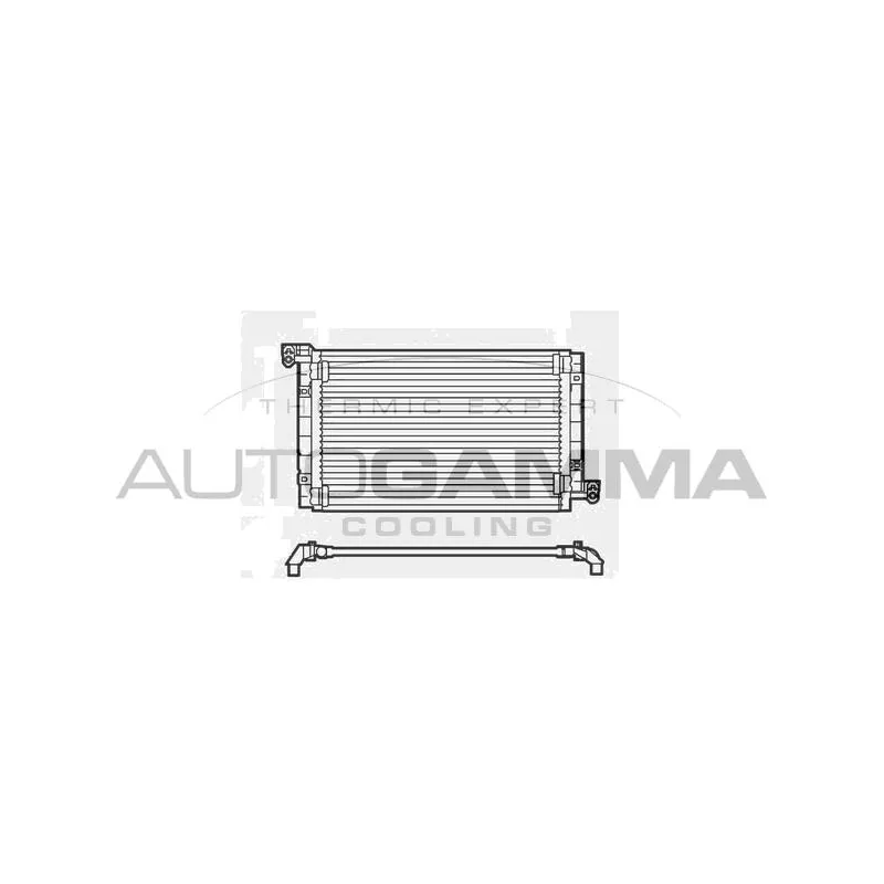 Condenseur, climatisation AUTOGAMMA 102635