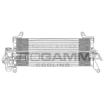 Condenseur, climatisation AUTOGAMMA 102636