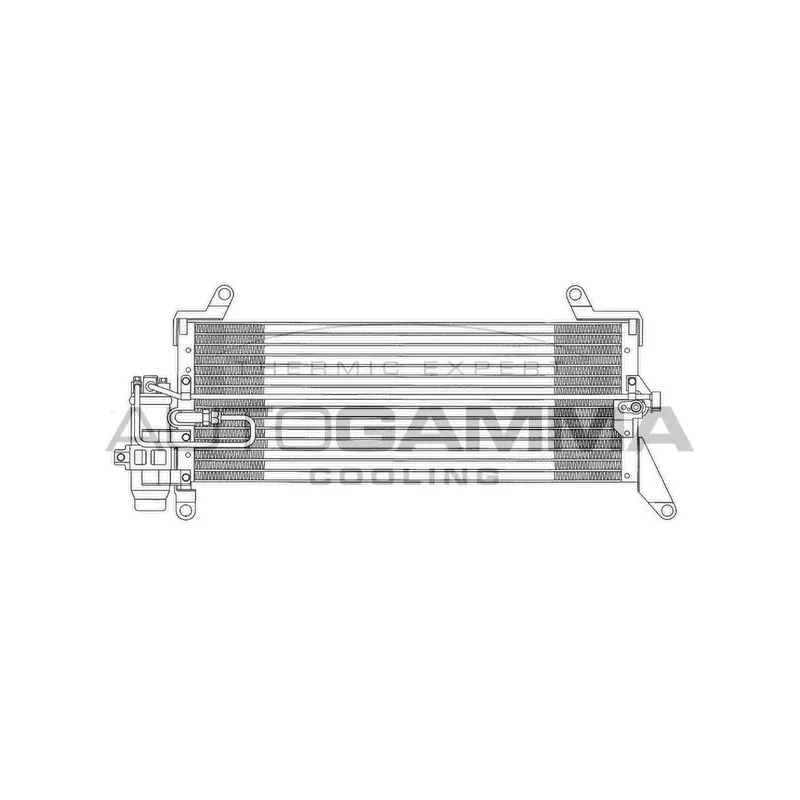 Condenseur, climatisation AUTOGAMMA 102636