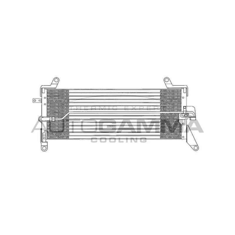 Condenseur, climatisation AUTOGAMMA 102641