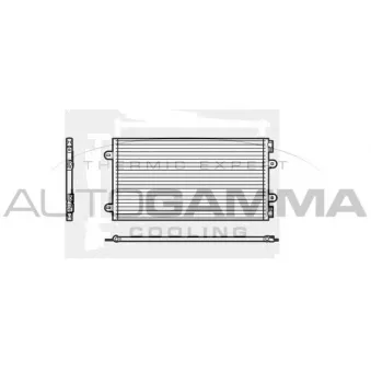 Condenseur, climatisation AUTOGAMMA 102642