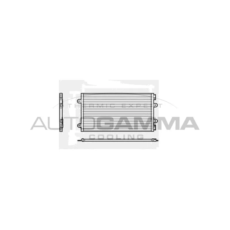 Condenseur, climatisation AUTOGAMMA 102642