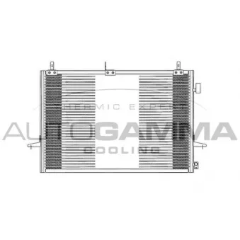 Condenseur, climatisation AUTOGAMMA 102653