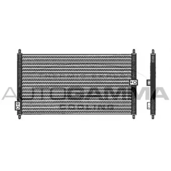 Condenseur, climatisation AUTOGAMMA 102660