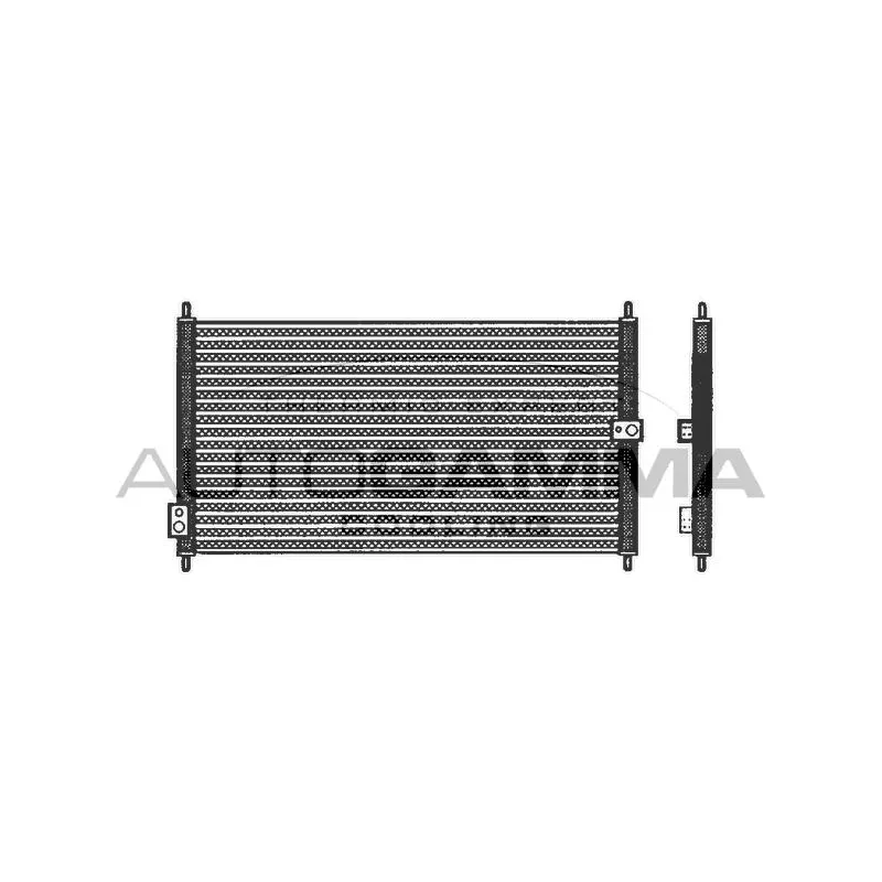 Condenseur, climatisation AUTOGAMMA 102660