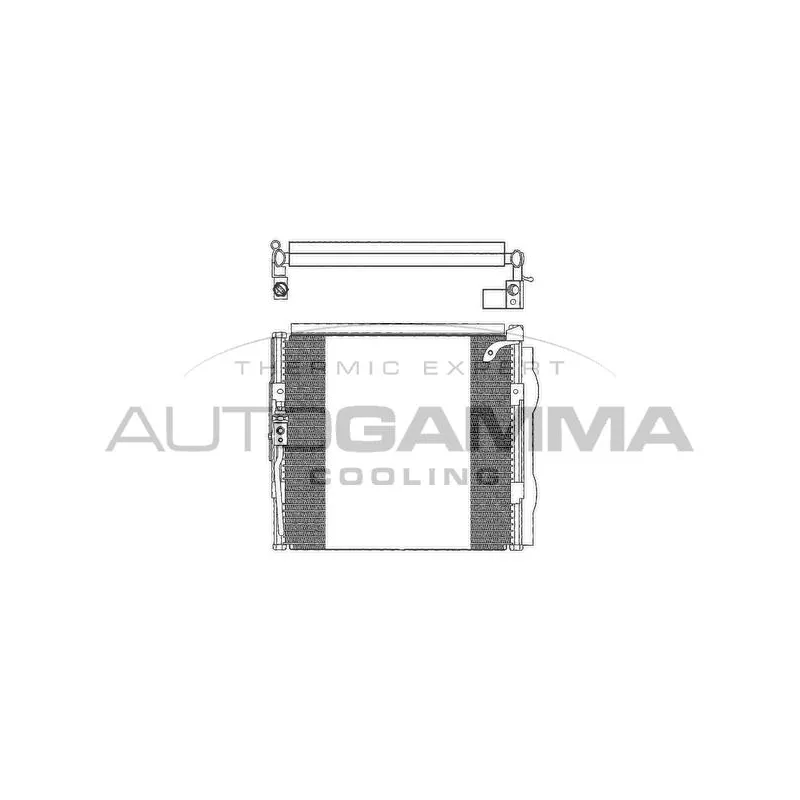 Condenseur, climatisation AUTOGAMMA 102661
