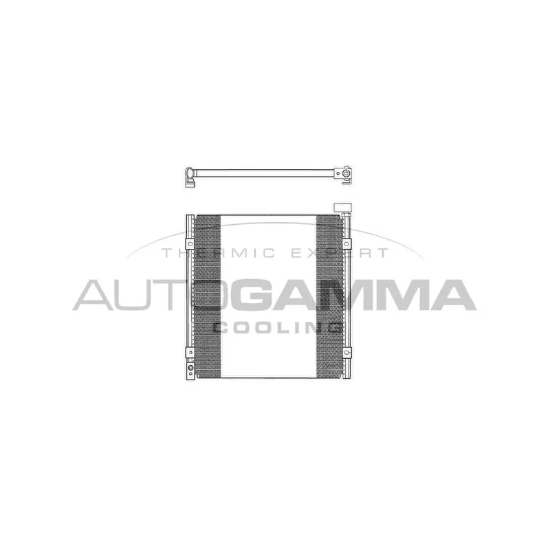 Condenseur, climatisation AUTOGAMMA 102663