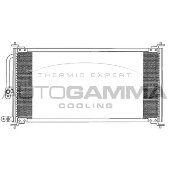 Condenseur, climatisation AUTOGAMMA