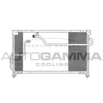 Condenseur, climatisation AUTOGAMMA 102677
