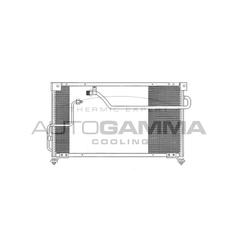 Condenseur, climatisation AUTOGAMMA 102677