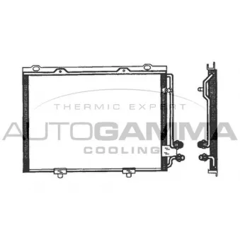 Condenseur, climatisation AUTOGAMMA 102703
