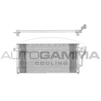 Condenseur, climatisation AUTOGAMMA 102711
