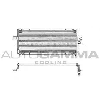 Condenseur, climatisation AUTOGAMMA 102716