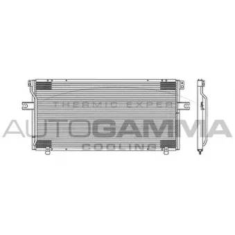 Condenseur, climatisation AUTOGAMMA 102719