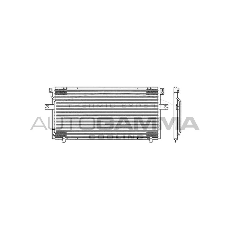 Condenseur, climatisation AUTOGAMMA 102719