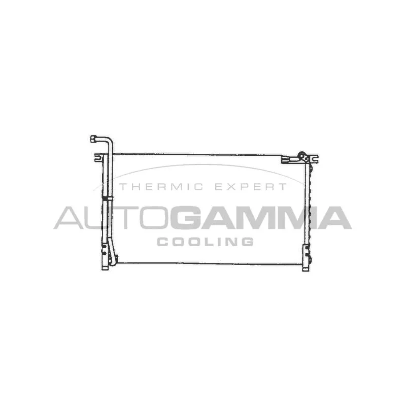 Condenseur, climatisation AUTOGAMMA 102730