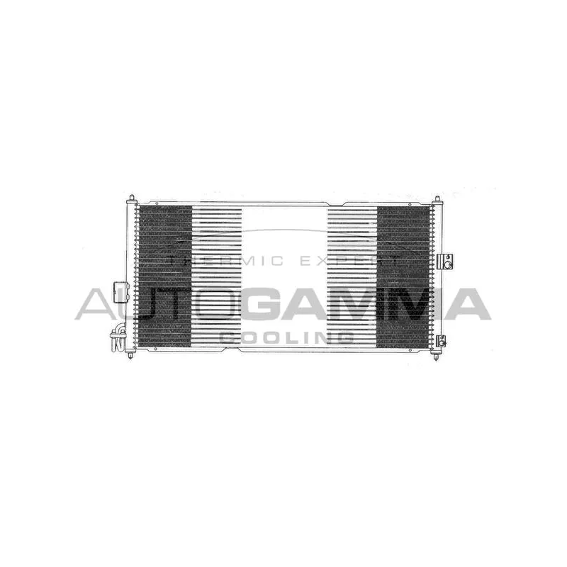Condenseur, climatisation AUTOGAMMA 102732