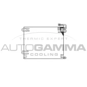 Condenseur, climatisation AUTOGAMMA 102733