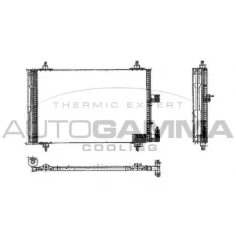 Condenseur, climatisation AUTOGAMMA