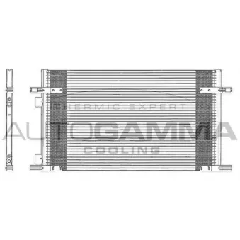 Condenseur, climatisation AUTOGAMMA 102762