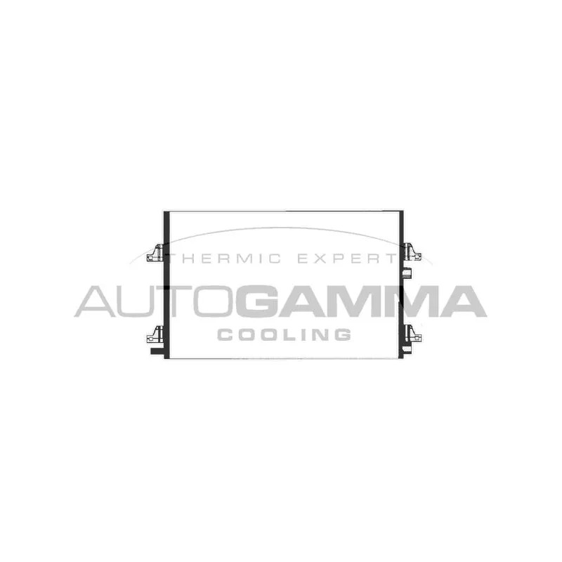 Condenseur, climatisation AUTOGAMMA 102763