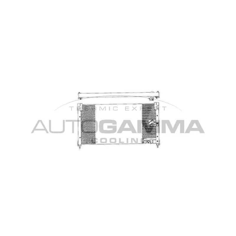 Condenseur, climatisation AUTOGAMMA 102768