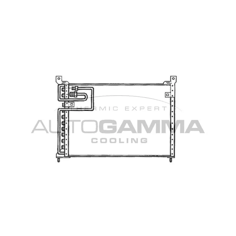 Condenseur, climatisation AUTOGAMMA 102769