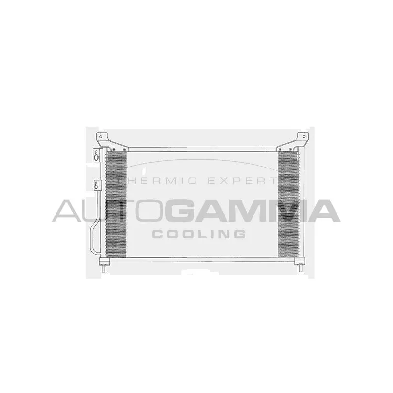 Condenseur, climatisation AUTOGAMMA 102770