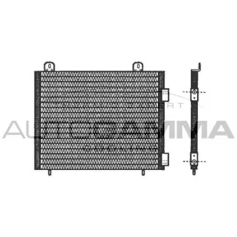 Condenseur, climatisation AUTOGAMMA 102773