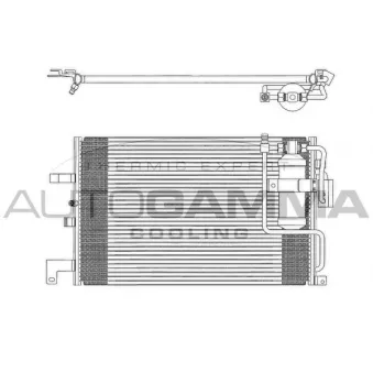 Condenseur, climatisation AUTOGAMMA