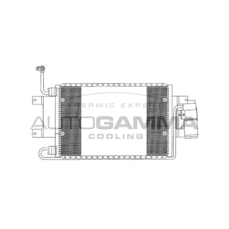 Condenseur, climatisation AUTOGAMMA 102782