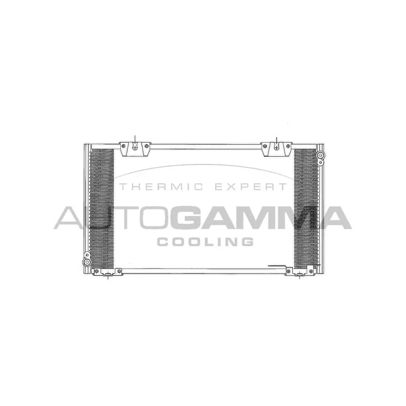 Condenseur, climatisation AUTOGAMMA 102799